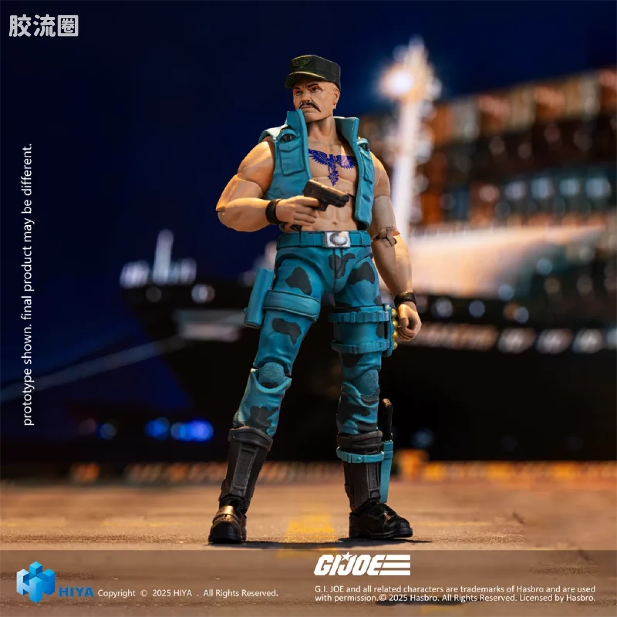 Hiya Toys/海雅 1/18 动漫 特种部队系列 冈霍 海军陆战队版 - 图片