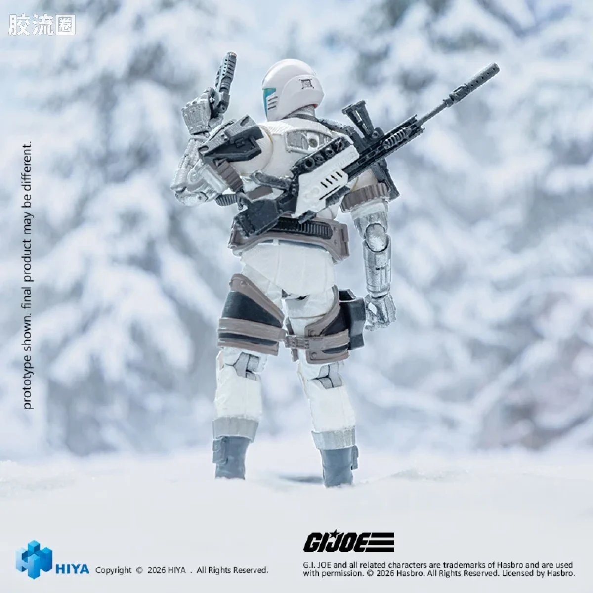 Hiya Toys/海雅 1/18 动漫 特种部队系列 北极 B.A.T. - 图片