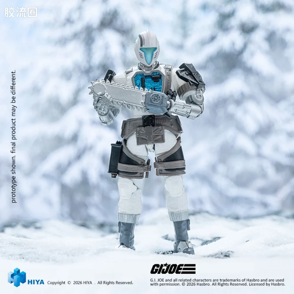 Hiya Toys/海雅 1/18 动漫 特种部队系列 北极 B.A.T. - 图片