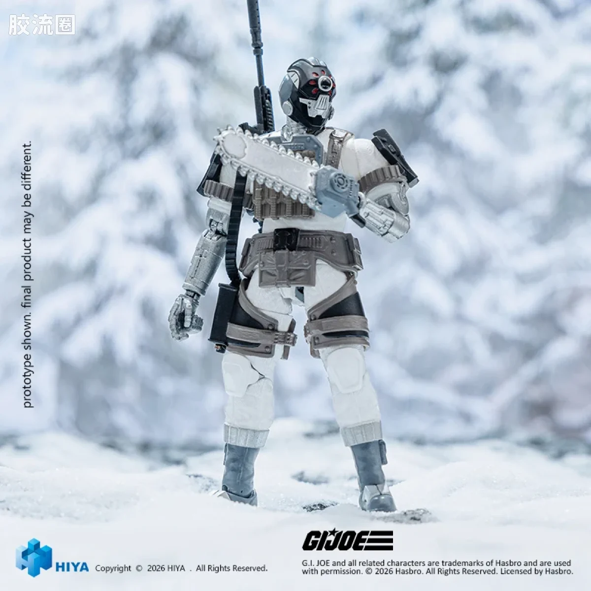 Hiya Toys/海雅 1/18 动漫 特种部队系列 北极 B.A.T. - 图片