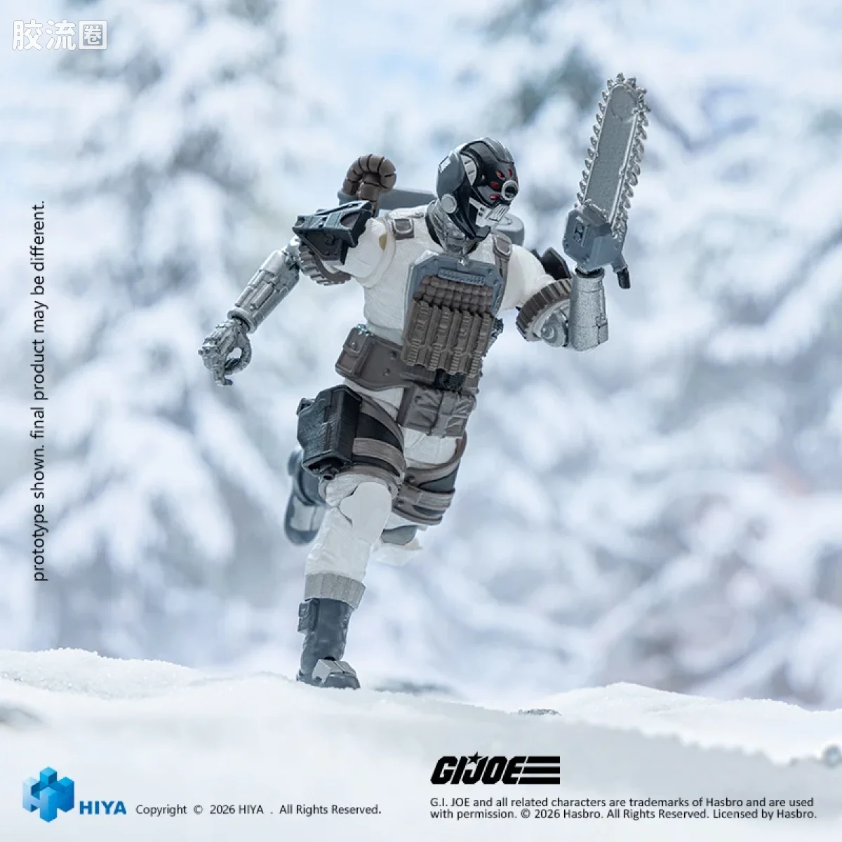 Hiya Toys/海雅 1/18 动漫 特种部队系列 北极 B.A.T. - 图片