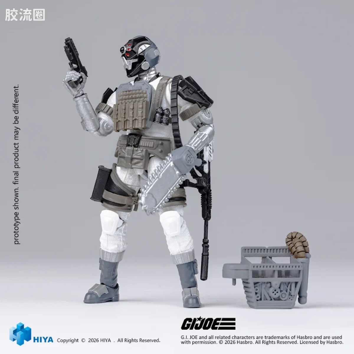 Hiya Toys/海雅 1/18 动漫 特种部队系列 北极 B.A.T. - 图片