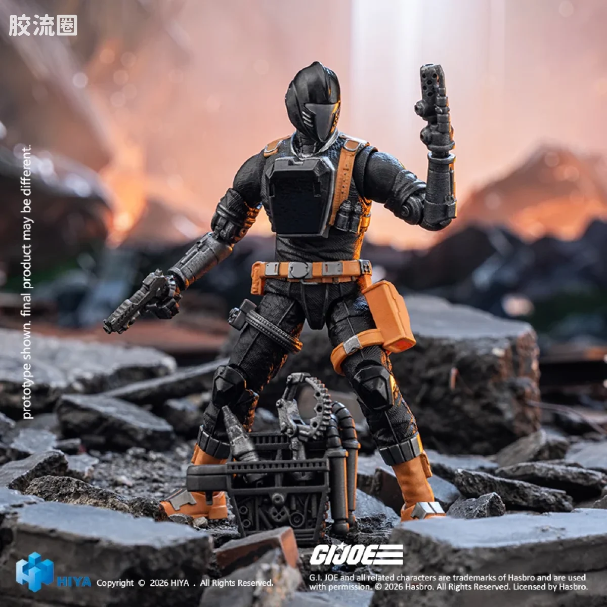 Hiya Toys/海雅 1/18 动漫 特种部队系列 B.A.T. - 图片