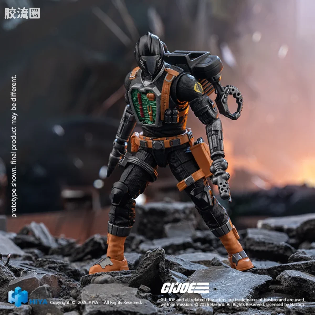 Hiya Toys/海雅 1/18 动漫 特种部队系列 B.A.T. - 图片