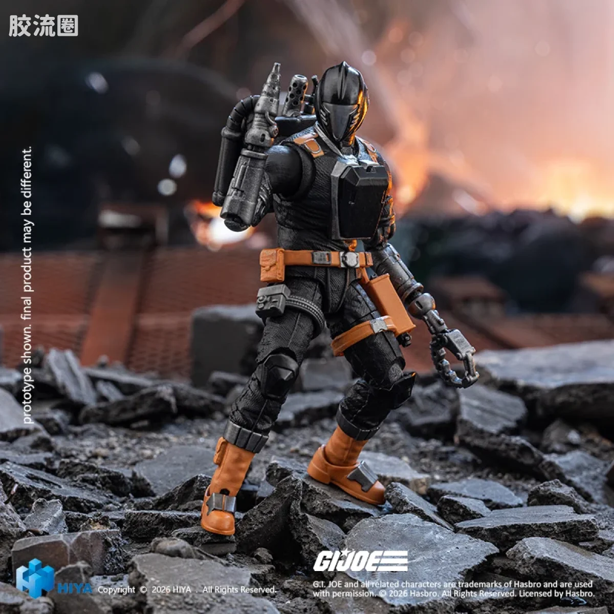 Hiya Toys/海雅 1/18 动漫 特种部队系列 B.A.T. - 图片