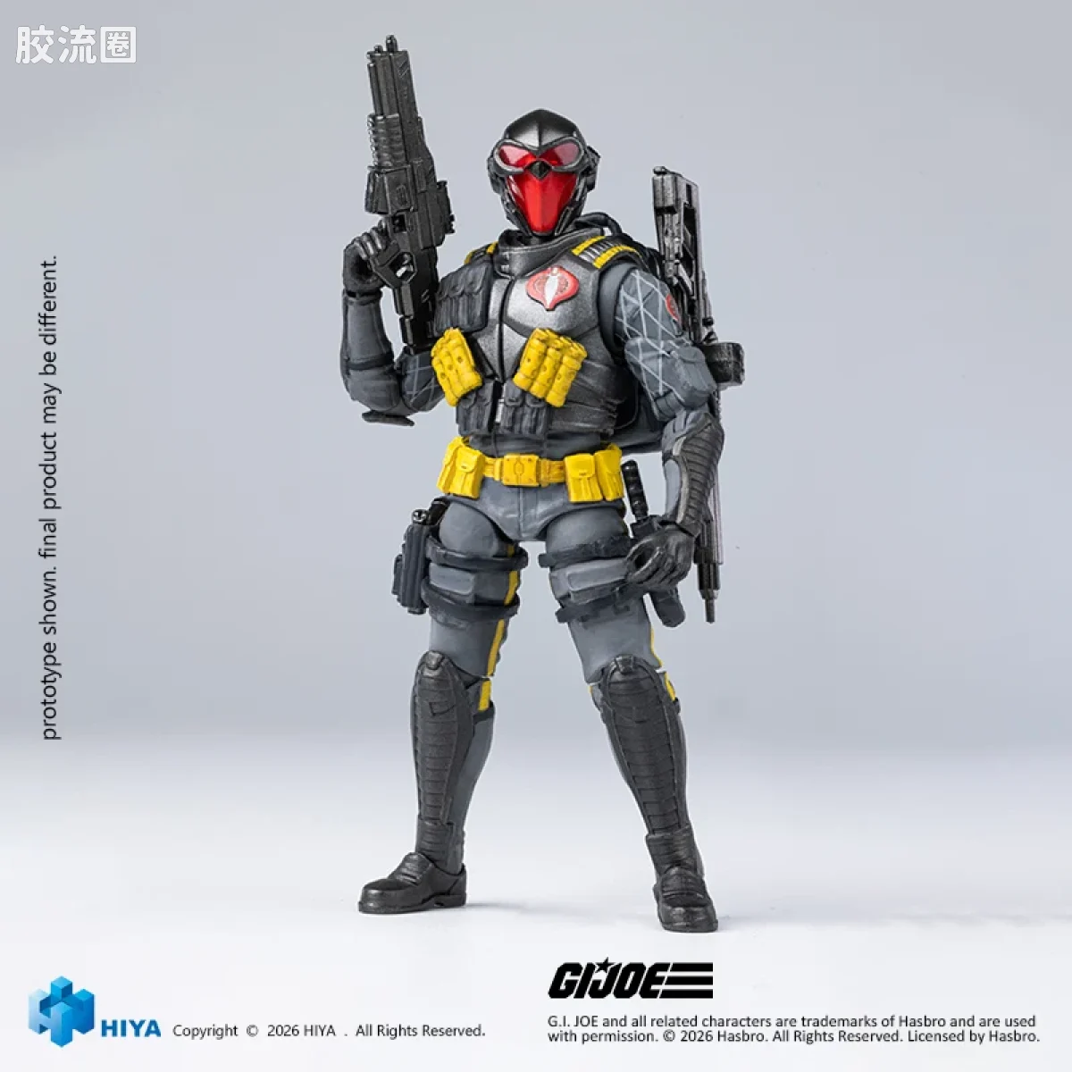 Hiya Toys/海雅 1/18 动漫 特种部队系列 眼镜蛇毒蛇兵 蟒蛇巡逻队版 - 图片