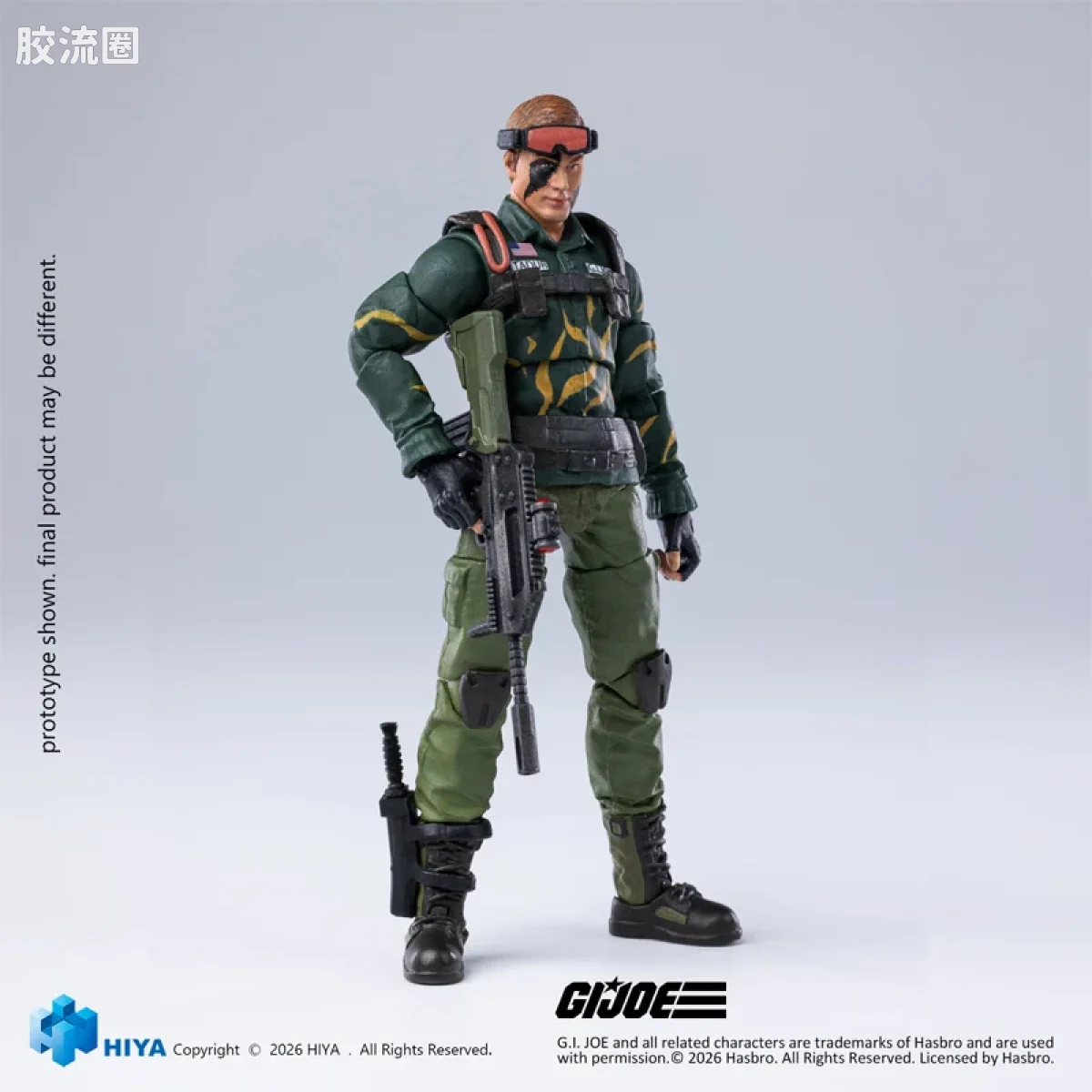 Hiya Toys/海雅 1/18 动漫 特种部队系列 达斯提 老虎力量版 - 图片