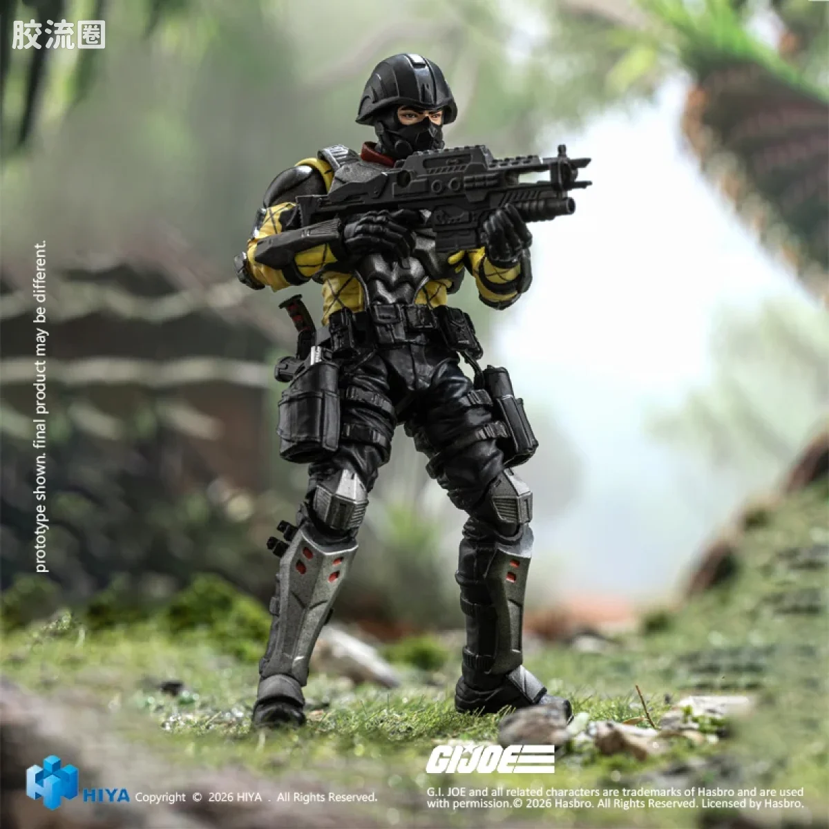 Hiya Toys/海雅 1/18 动漫 特种部队系列 蟒蛇士兵 - 图片
