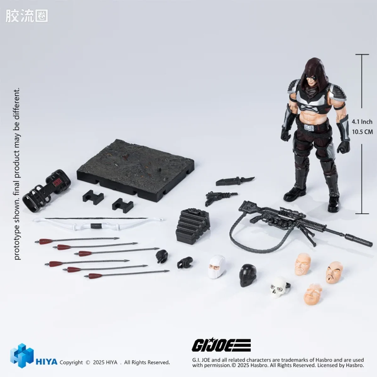 Hiya Toys/海雅 1/18 动漫 特种部队系列 扎坦 伪装大师版 - 图片