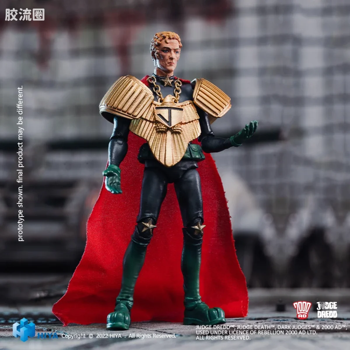 Hiya Toys/海雅 漫画 特警判官2000AD 首席法官 卡里古拉 - 图片