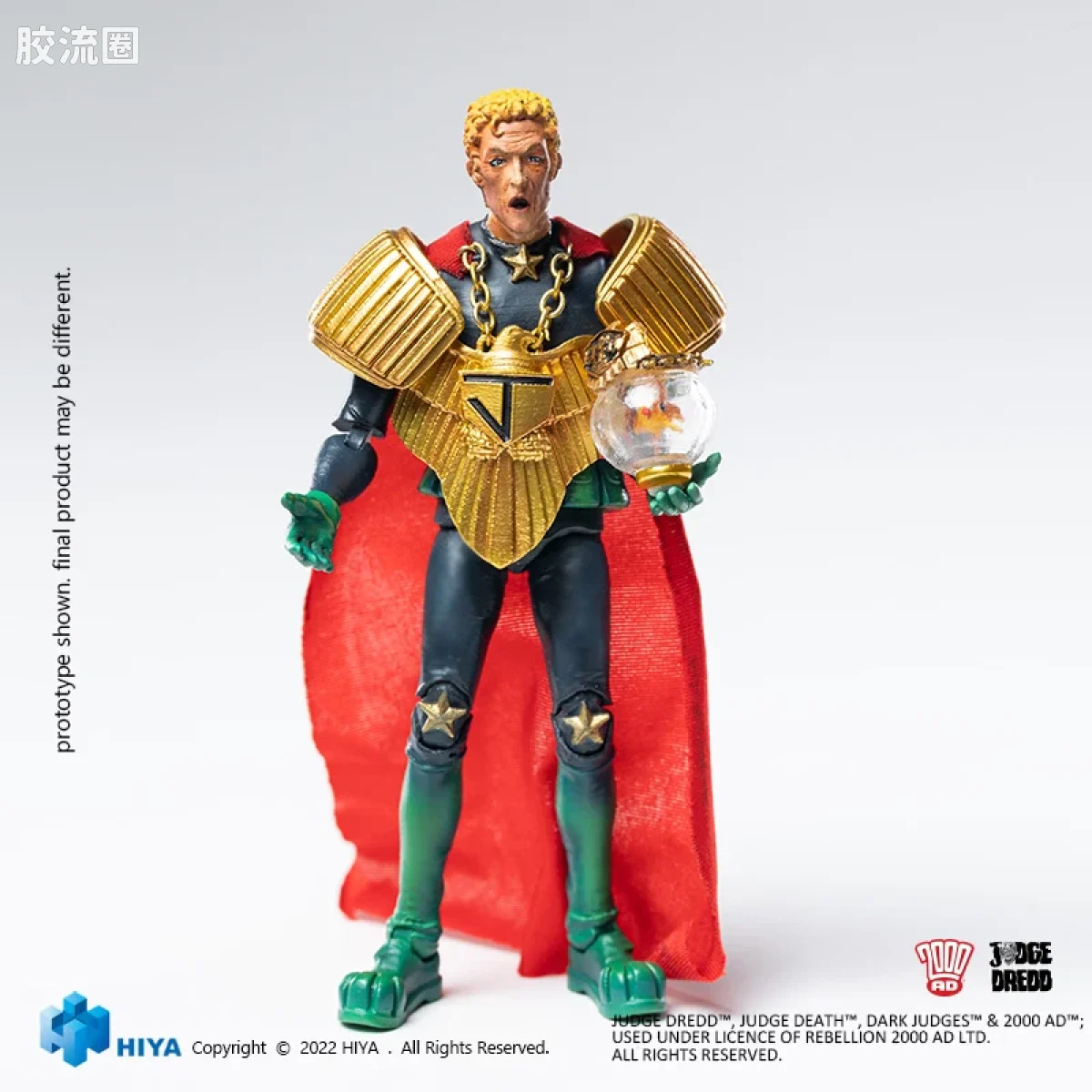 Hiya Toys/海雅 漫画 特警判官2000AD 首席法官 卡里古拉 - 图片