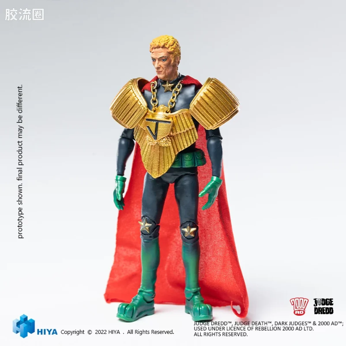 Hiya Toys/海雅 漫画 特警判官2000AD 首席法官 卡里古拉 - 图片