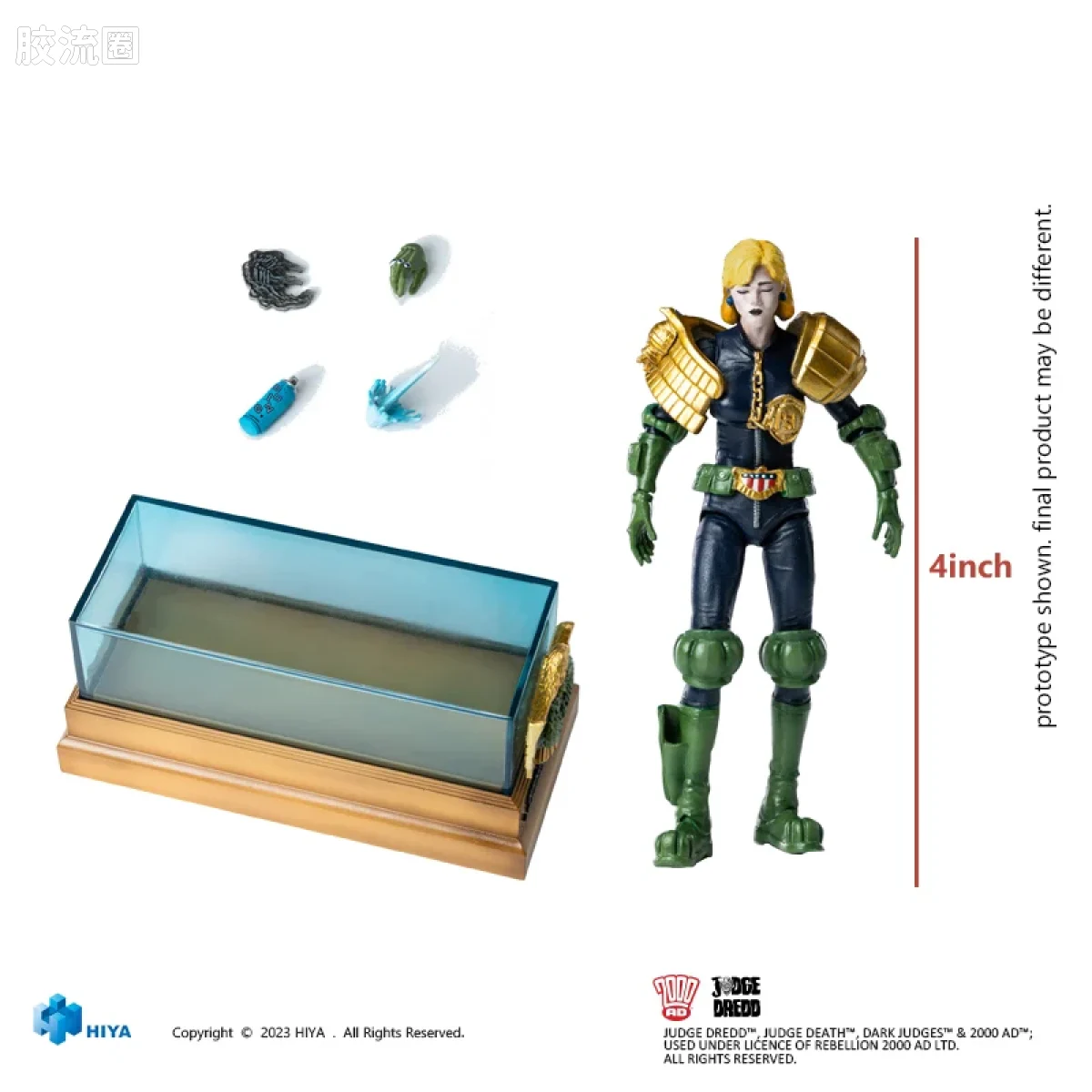 Hiya Toys/海雅 漫画 特警判官2000AD 英雄殿堂 安德森法官 - 图片