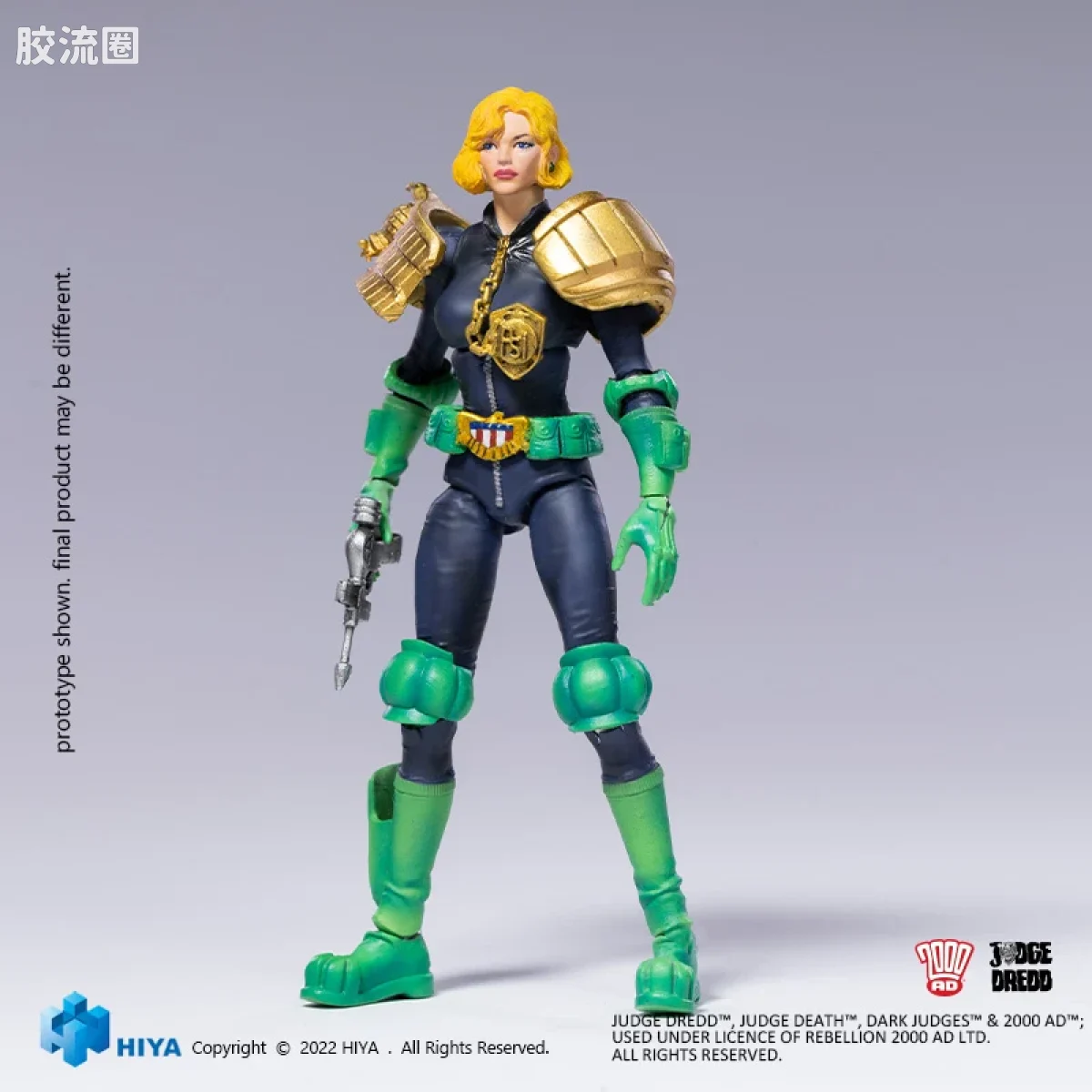 Hiya Toys/海雅 漫画 特警判官2000AD 安德森法官 - 图片