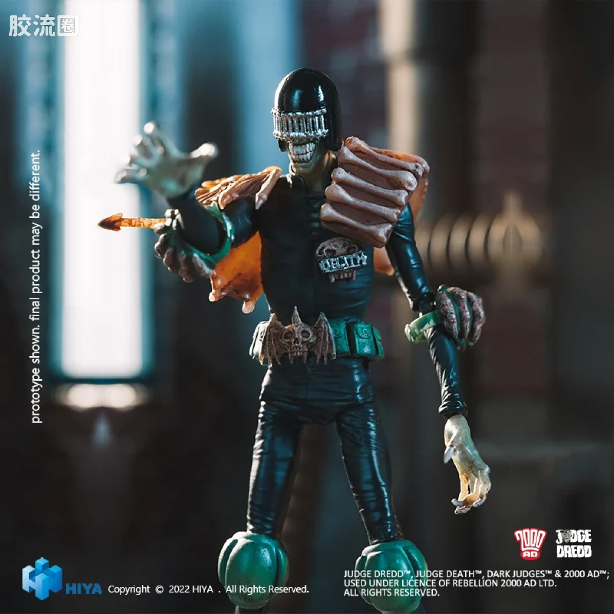 Hiya Toys/海雅 漫画 特警判官2000AD 死亡判官 - 图片