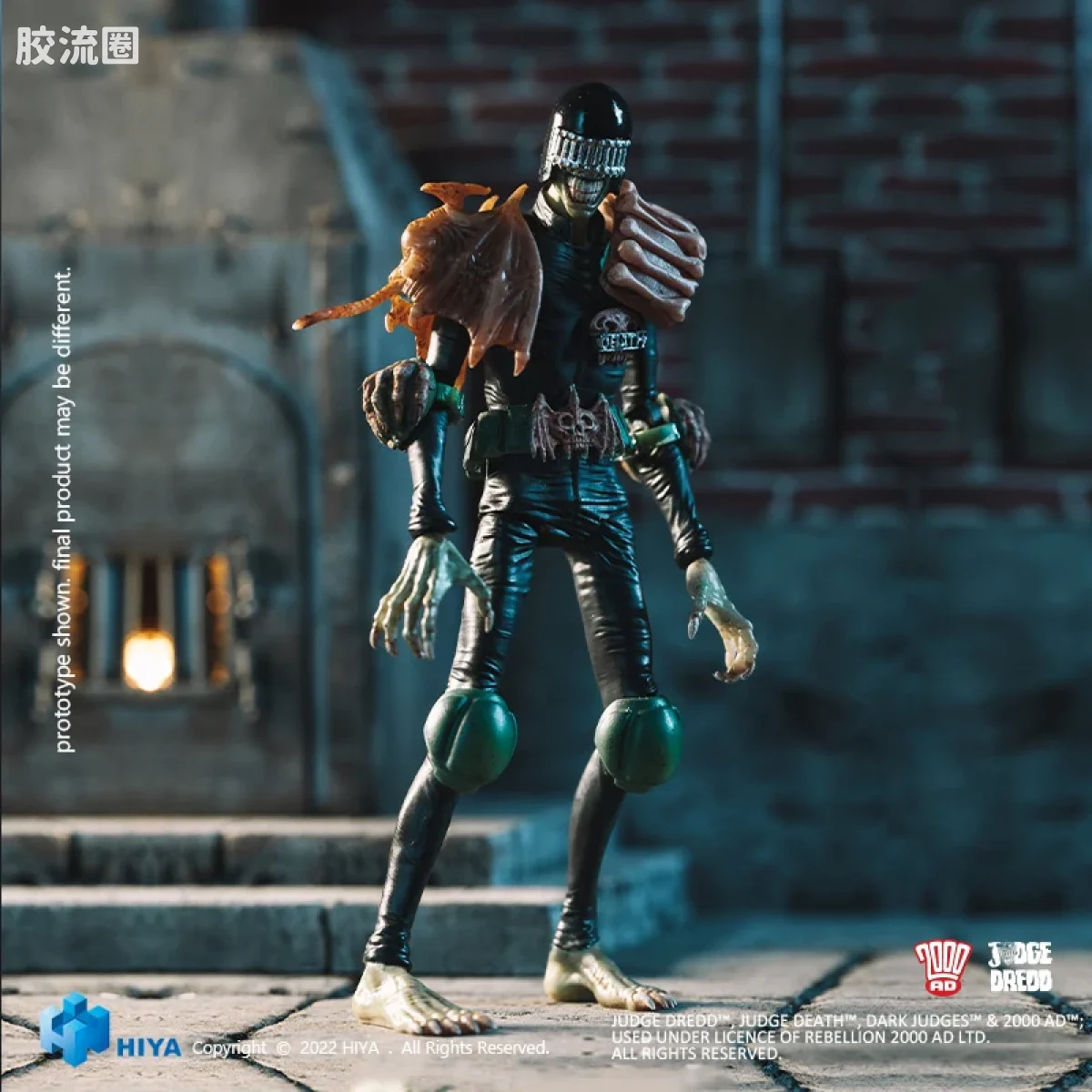 Hiya Toys/海雅 漫画 特警判官2000AD 死亡判官 - 图片