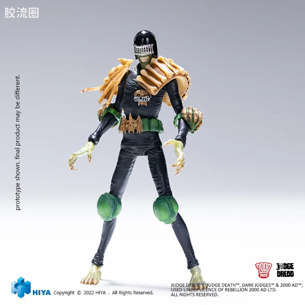 Hiya Toys/海雅 漫画 特警判官2000AD 死亡判官 - 图片