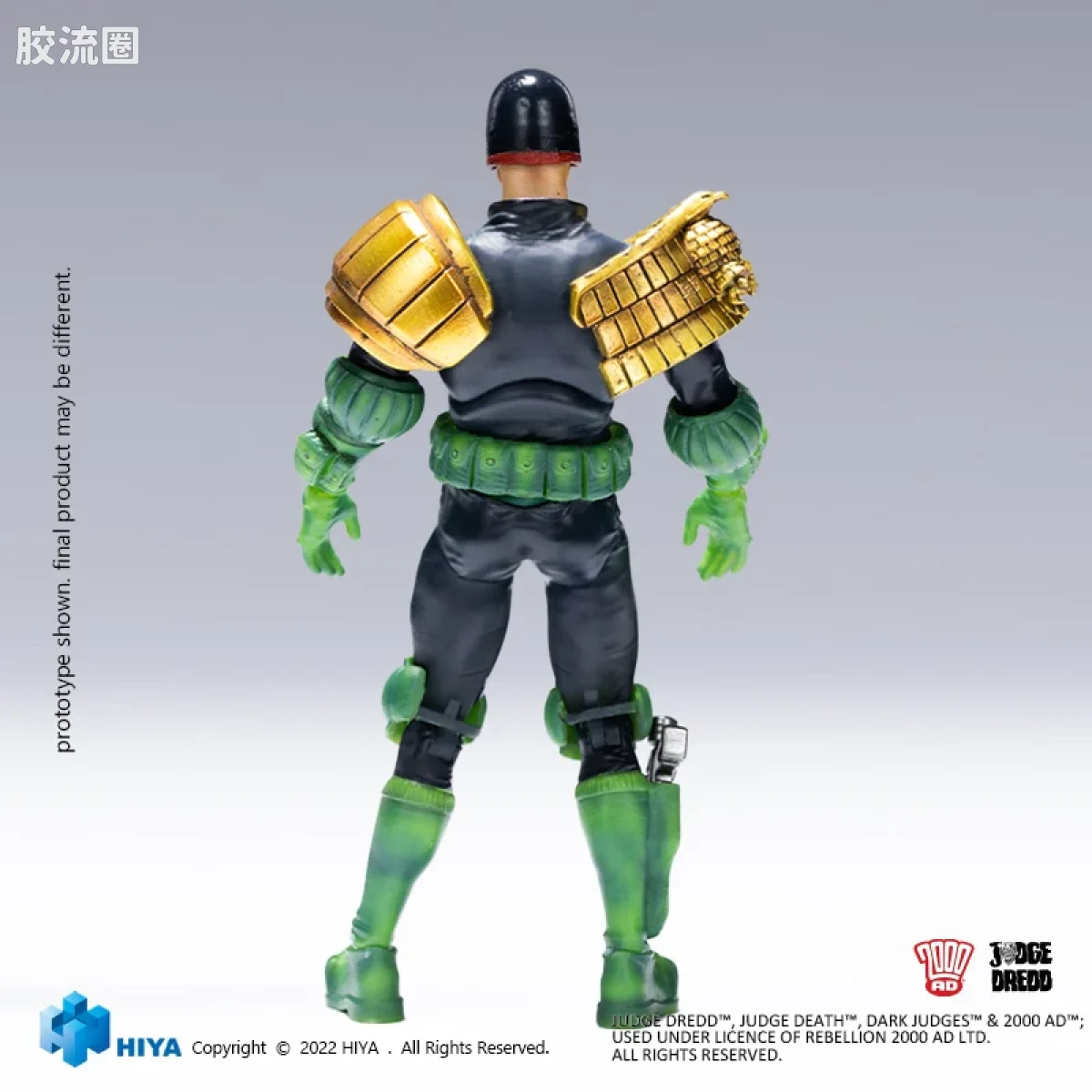 Hiya Toys/海雅 漫画 特警判官2000AD 德雷德法官 - 图片