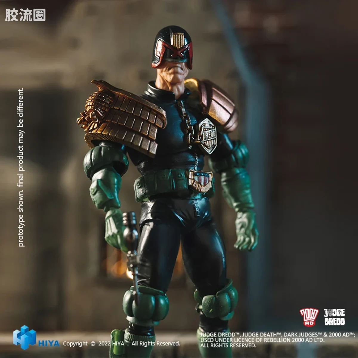 Hiya Toys/海雅 漫画 特警判官2000AD 德雷德法官 - 图片