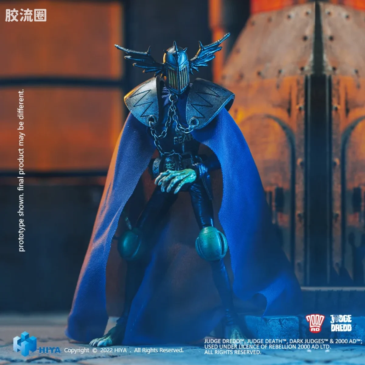 Hiya Toys/海雅 漫画 特警判官2000AD Judge Fear - 图片
