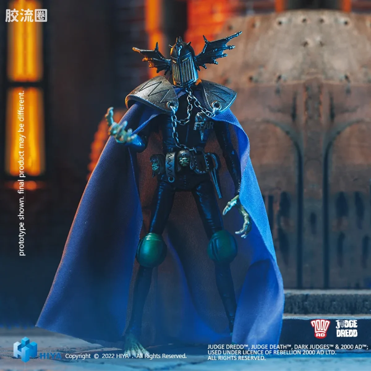 Hiya Toys/海雅 漫画 特警判官2000AD Judge Fear - 图片