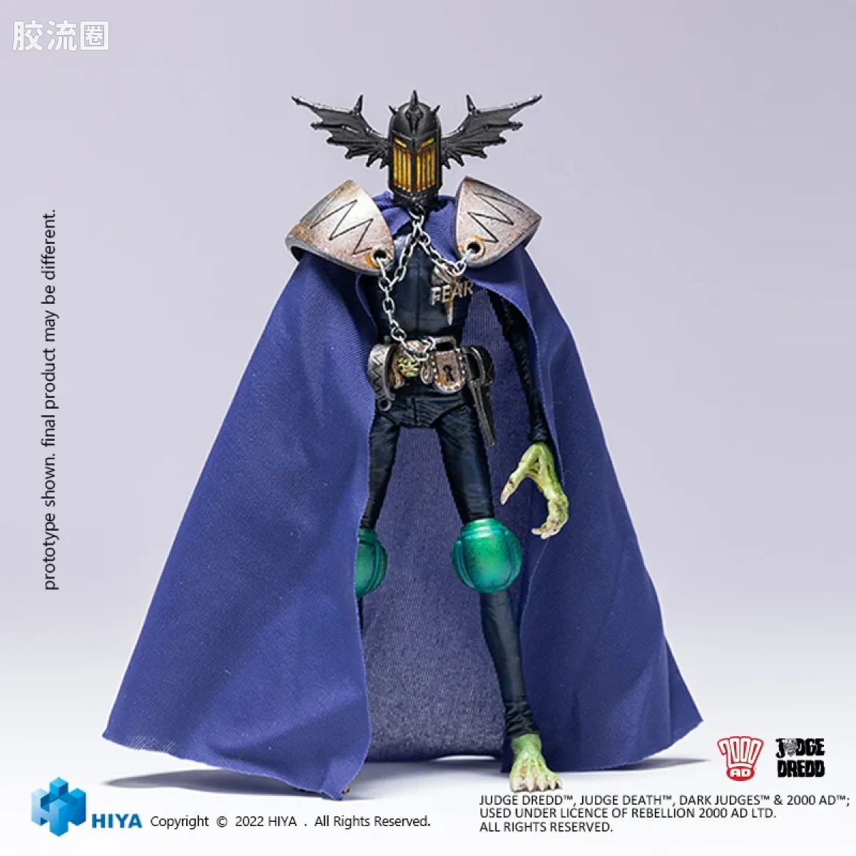 Hiya Toys/海雅 漫画 特警判官2000AD Judge Fear - 图片