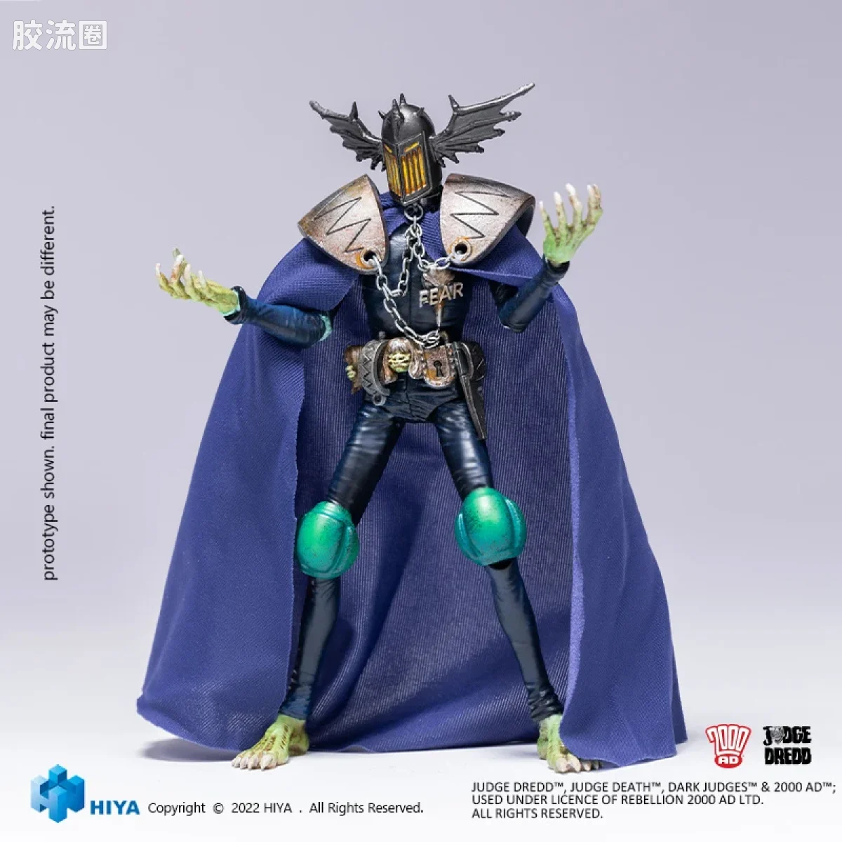 Hiya Toys/海雅 漫画 特警判官2000AD Judge Fear - 图片