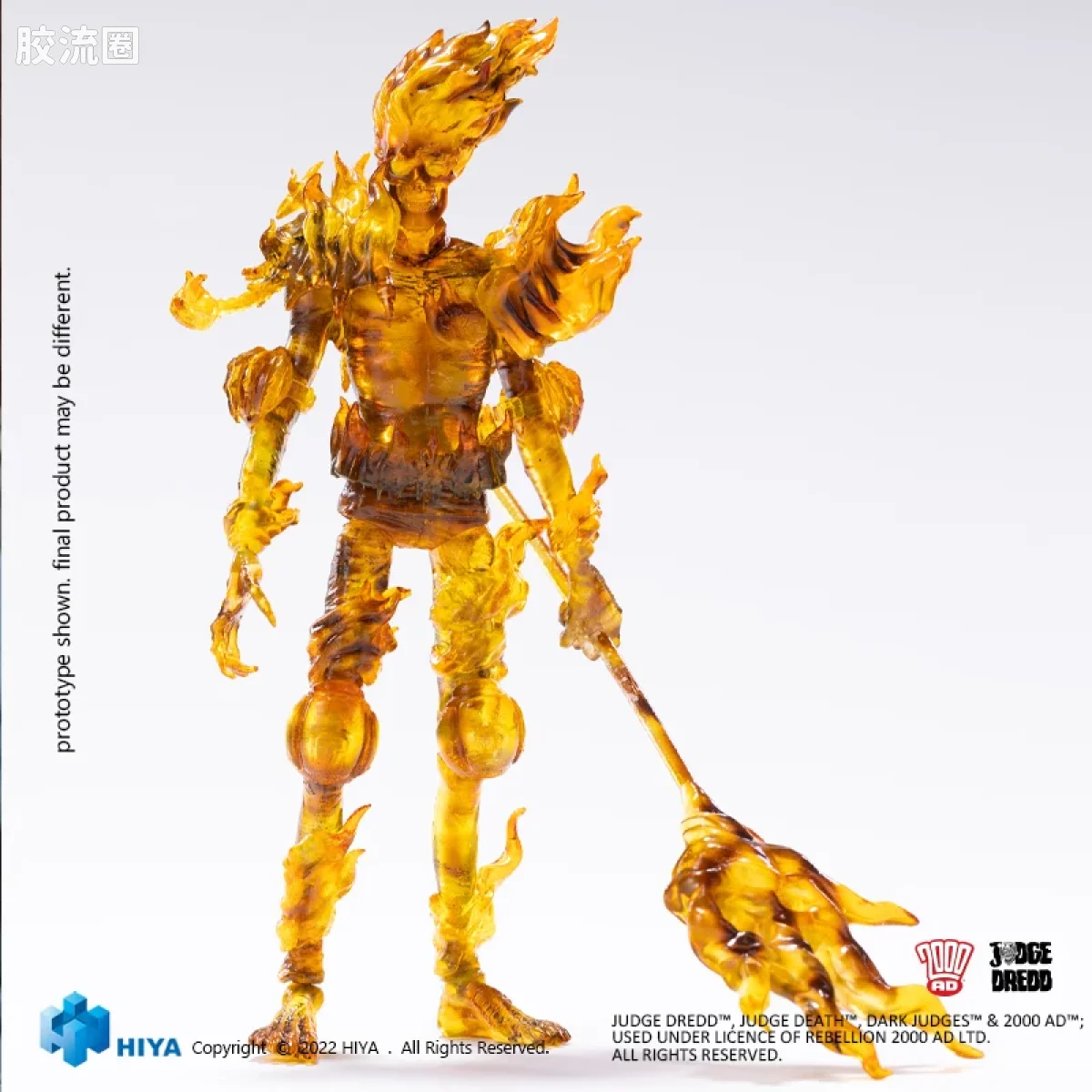 Hiya Toys/海雅 漫画 特警判官2000AD 火焰判官 - 图片