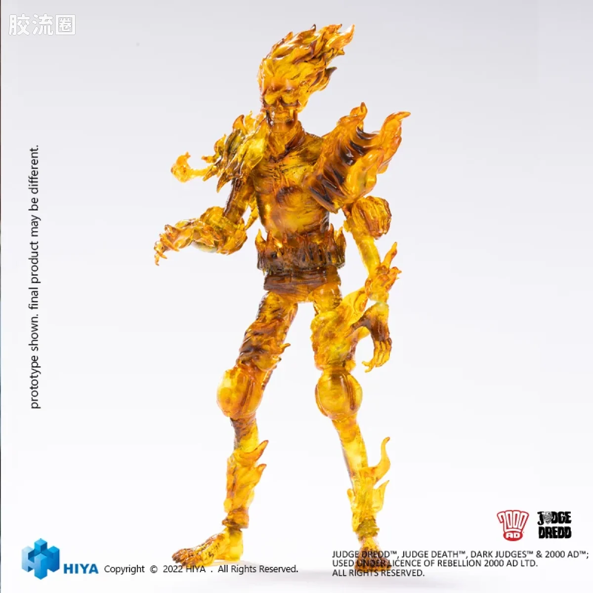 Hiya Toys/海雅 漫画 特警判官2000AD 火焰判官 - 图片