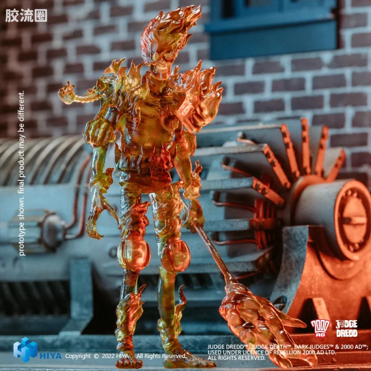 Hiya Toys/海雅 漫画 特警判官2000AD 火焰判官 - 图片