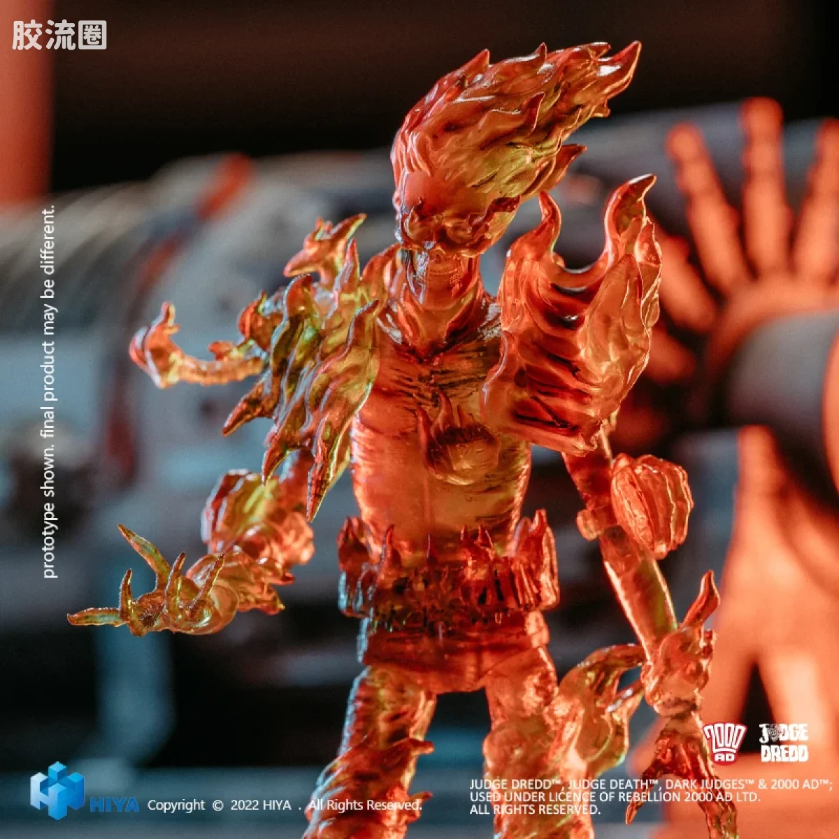 Hiya Toys/海雅 漫画 特警判官2000AD 火焰判官 - 图片