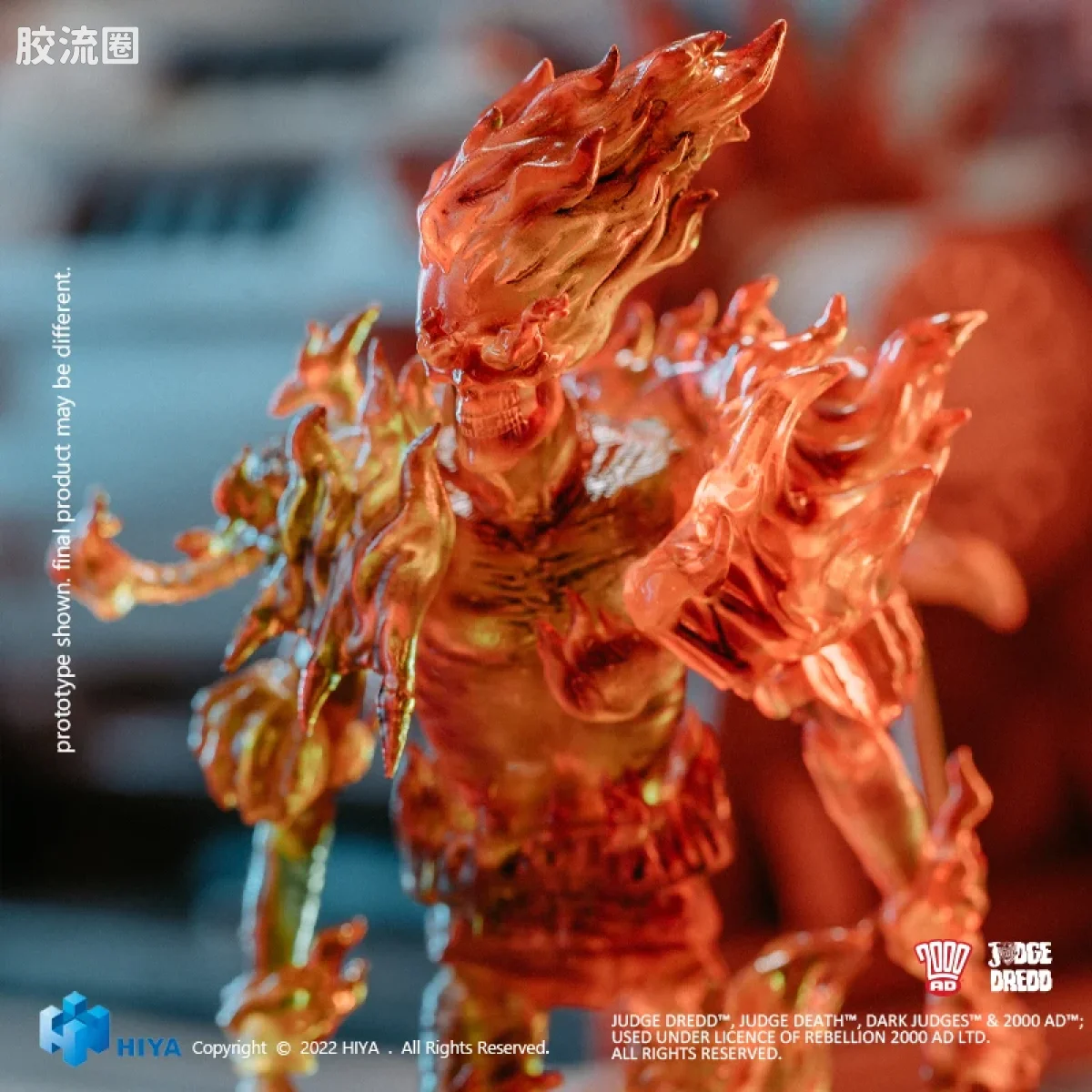 Hiya Toys/海雅 漫画 特警判官2000AD 火焰判官 - 图片