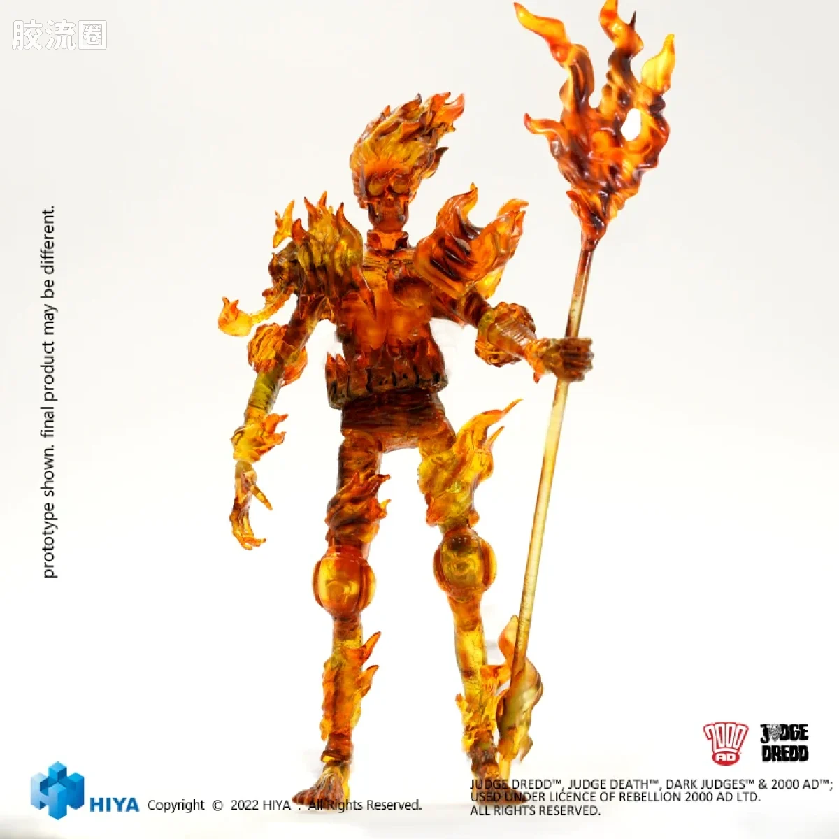 Hiya Toys/海雅 漫画 特警判官2000AD 火焰判官 - 图片
