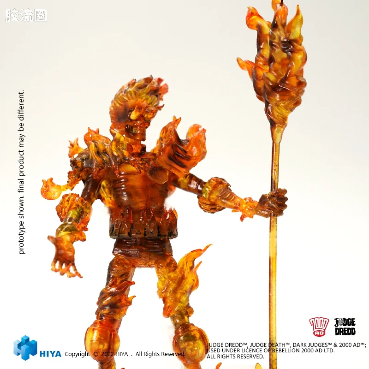 Hiya Toys/海雅 漫画 特警判官2000AD 火焰判官 - 图片