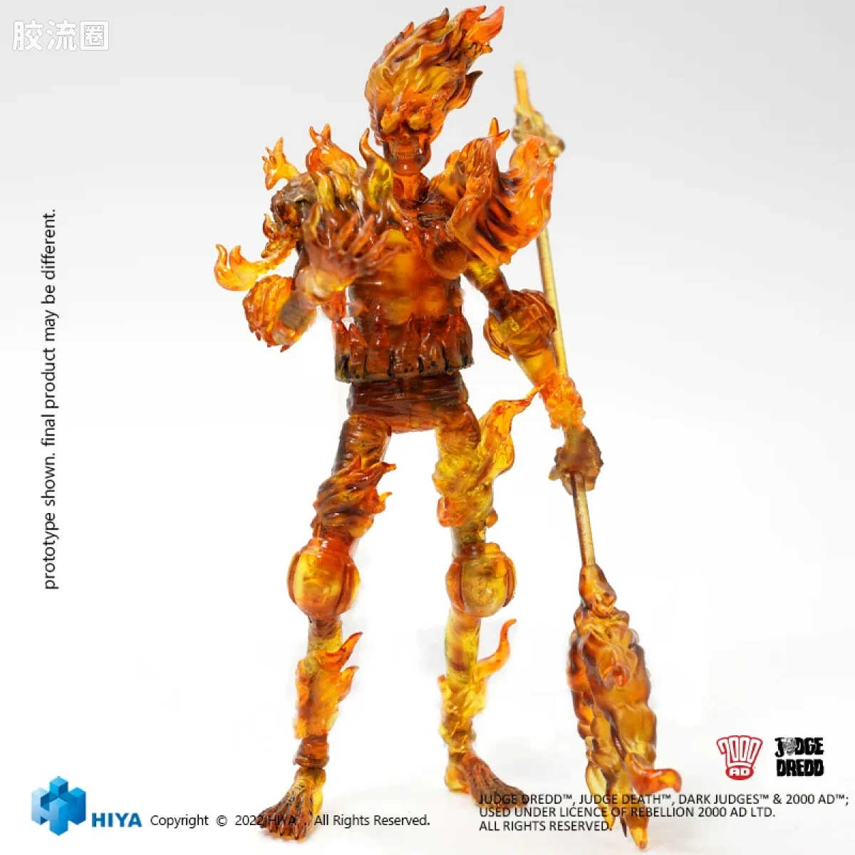 Hiya Toys/海雅 漫画 特警判官2000AD 火焰判官 - 图片