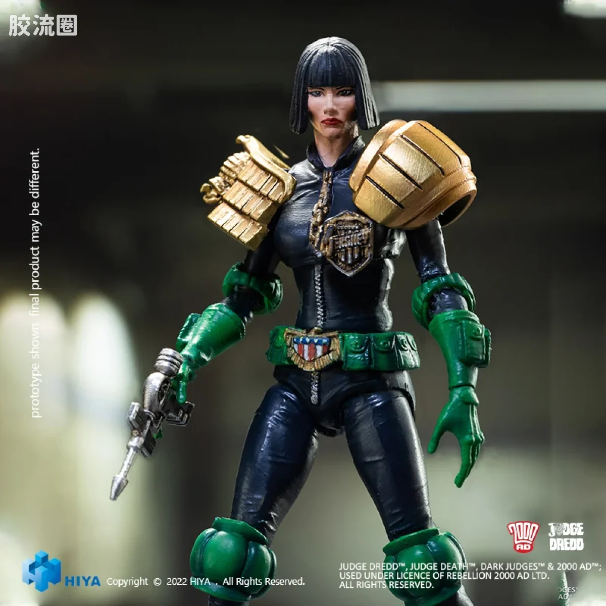 Hiya Toys/海雅 漫画 特警判官2000AD 赫尔希 女法官 - 图片