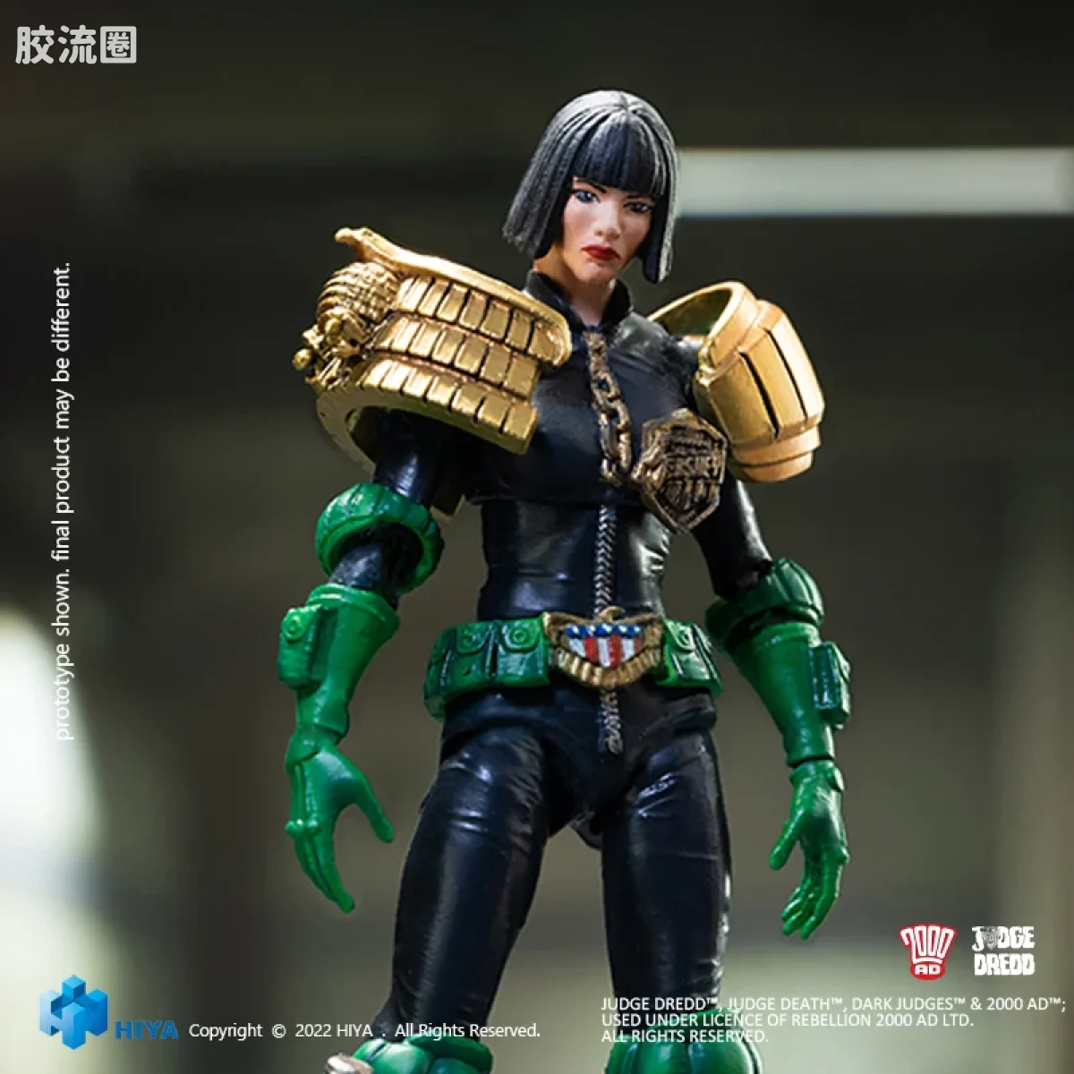 Hiya Toys/海雅 漫画 特警判官2000AD 赫尔希 女法官 - 图片