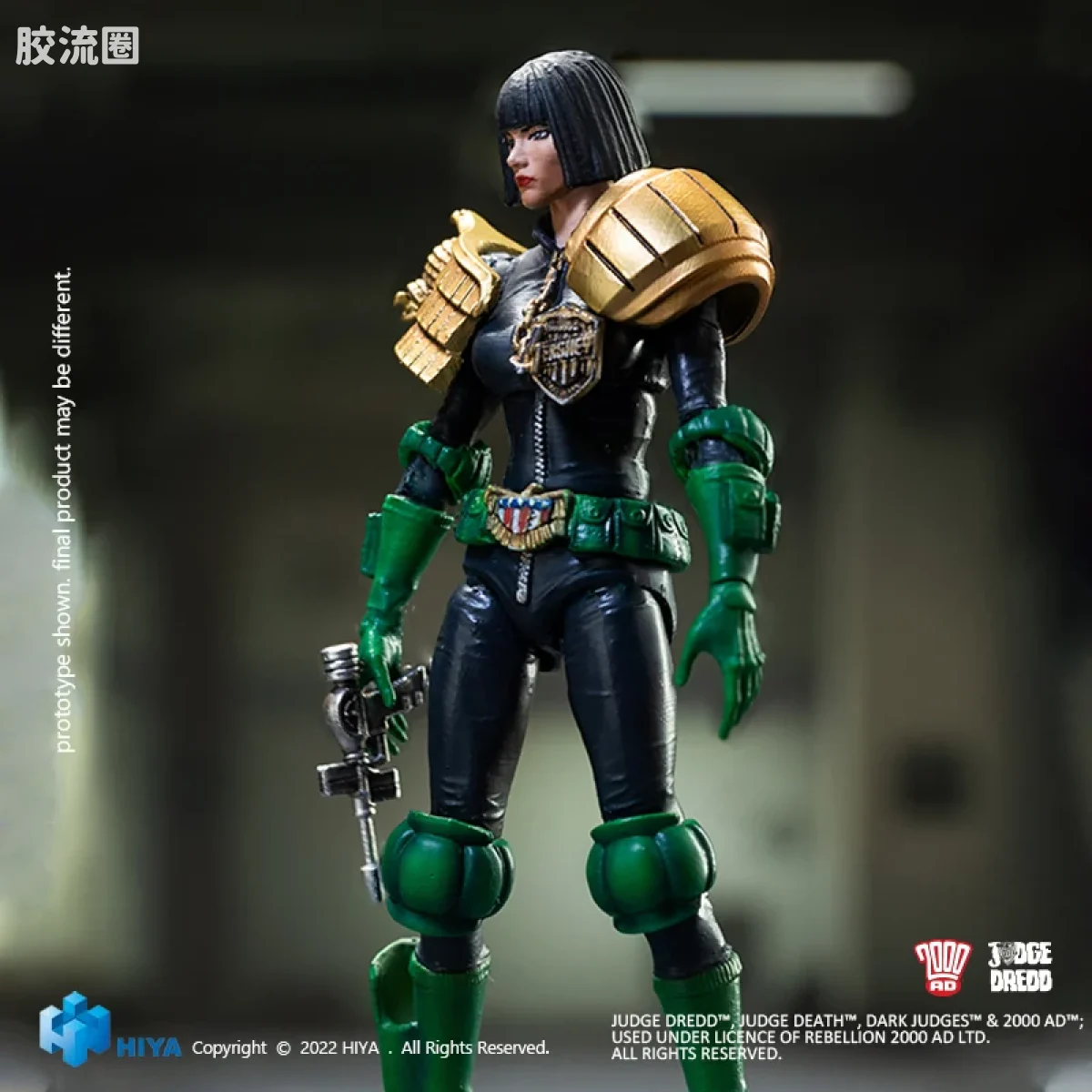 Hiya Toys/海雅 漫画 特警判官2000AD 赫尔希 女法官 - 图片
