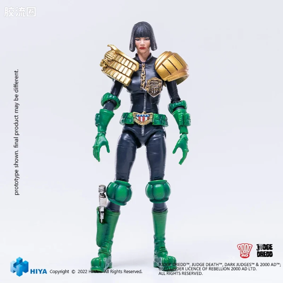 Hiya Toys/海雅 漫画 特警判官2000AD 赫尔希 女法官 - 图片