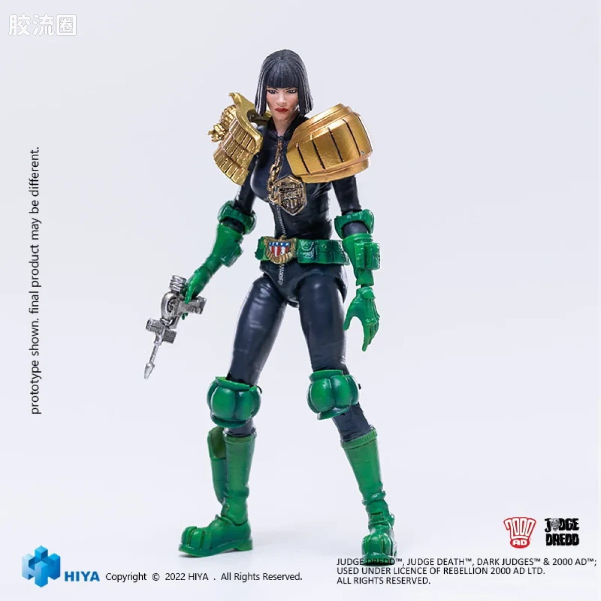 Hiya Toys/海雅 漫画 特警判官2000AD 赫尔希 女法官 - 图片