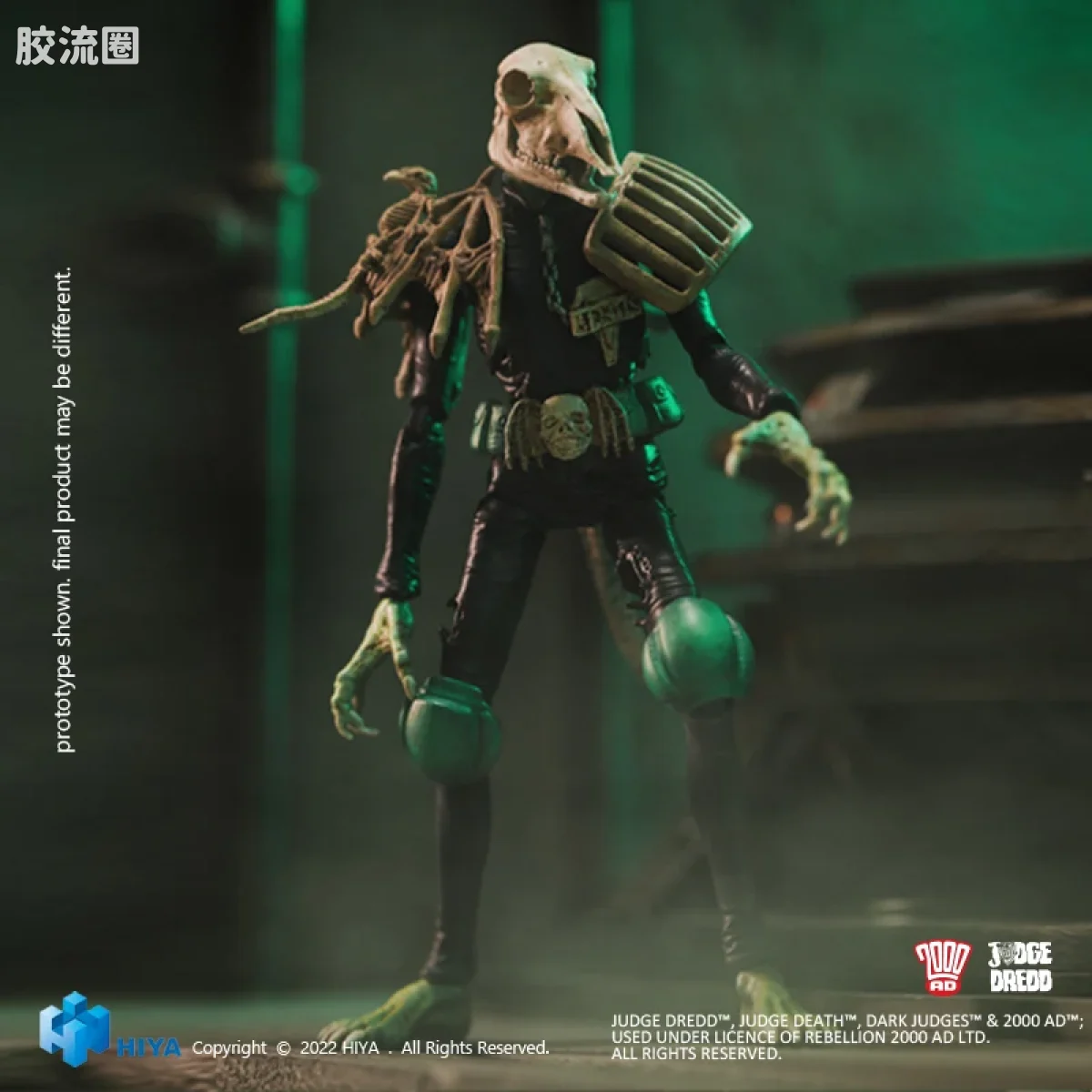 Hiya Toys/海雅 漫画 特警判官2000AD 尸灵判官 - 图片