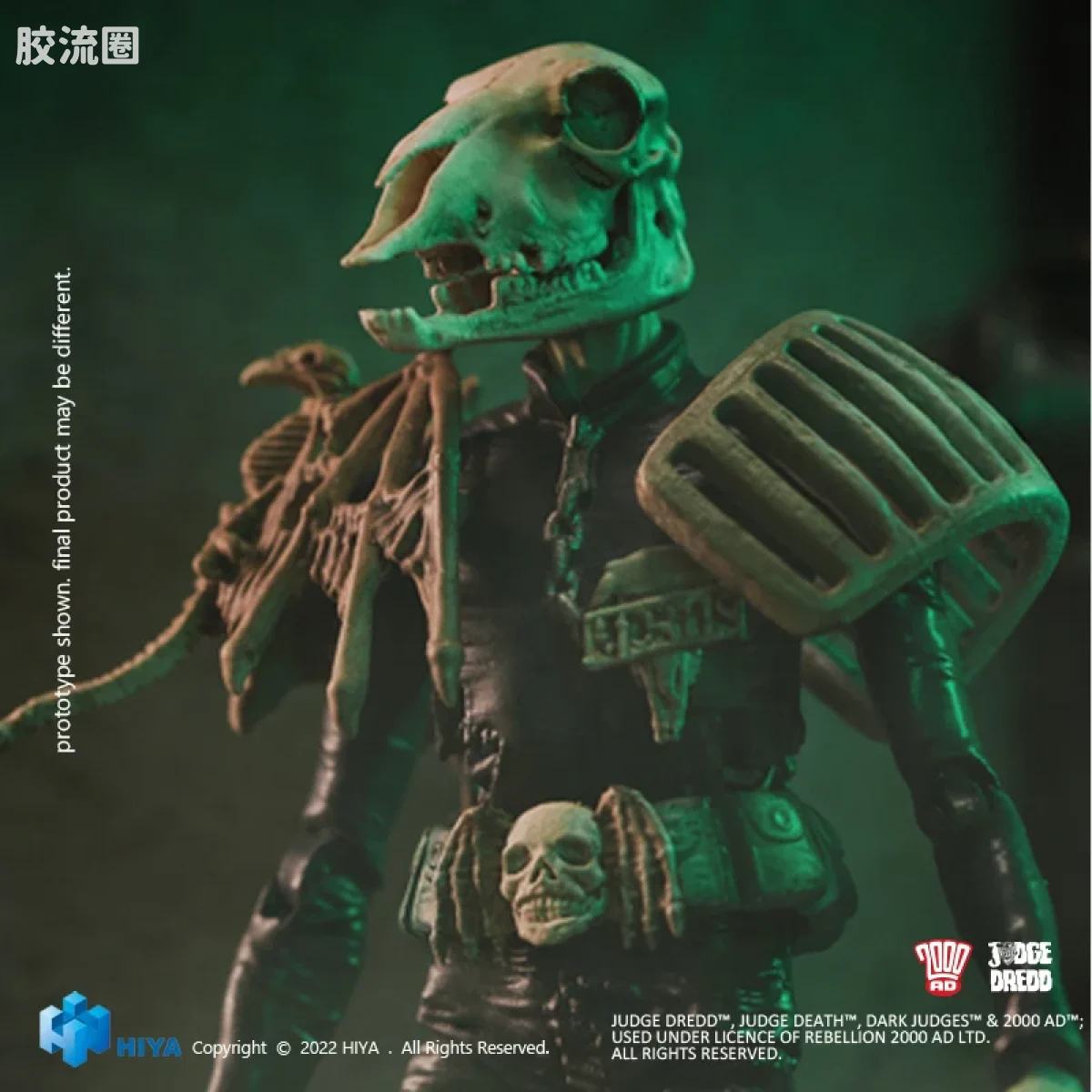 Hiya Toys/海雅 漫画 特警判官2000AD 尸灵判官 - 图片