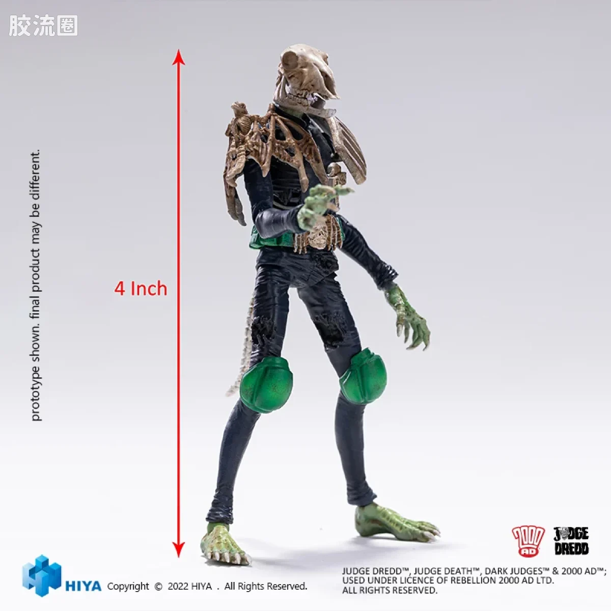 Hiya Toys/海雅 漫画 特警判官2000AD 尸灵判官 - 图片