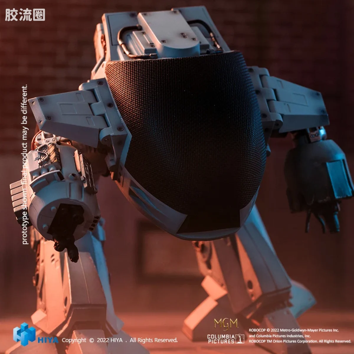 Hiya Toys/海雅 机械战警 机械战警 ED-209(战损版) - 图片