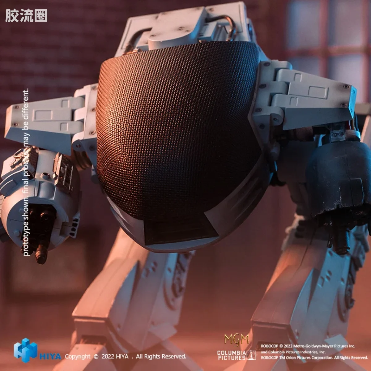 Hiya Toys/海雅 机械战警 机械战警 ED-209(战损版) - 图片