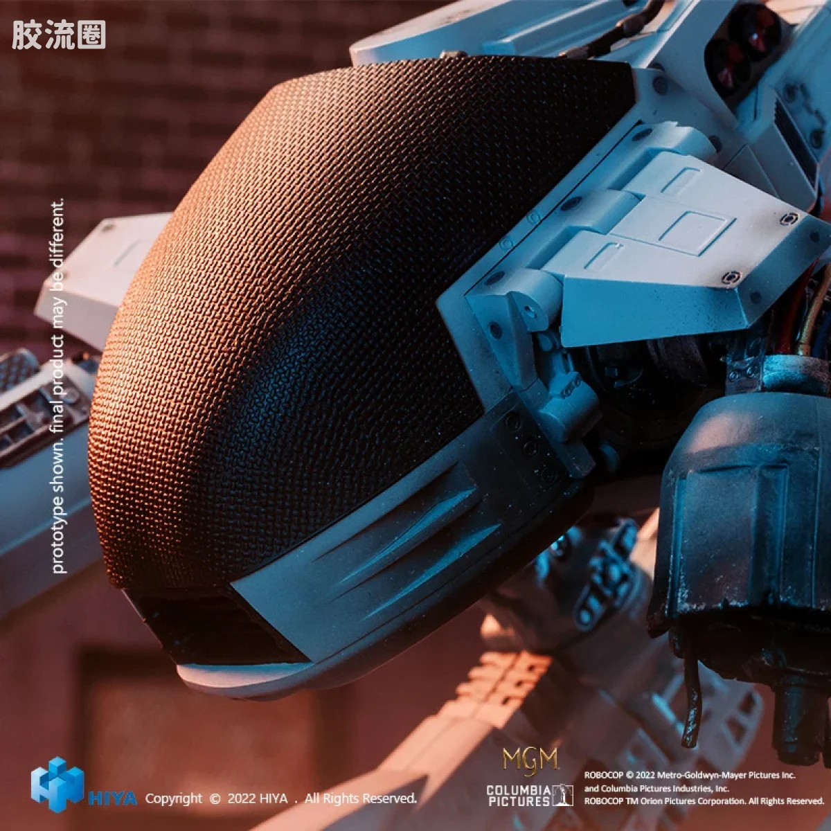 Hiya Toys/海雅 机械战警 机械战警 ED-209(战损版) - 图片