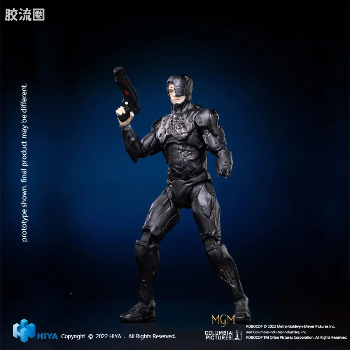 Hiya Toys/海雅 机械战警 14年电影 机械战警 机械战警(战损版) - 图片