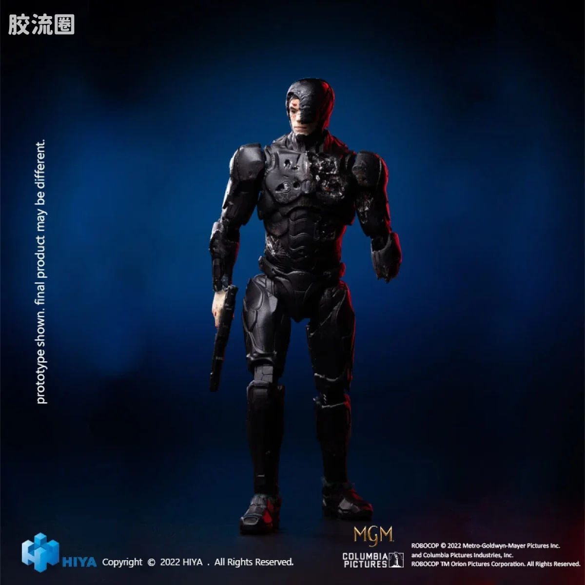 Hiya Toys/海雅 机械战警 14年电影 机械战警 机械战警(战损版) - 图片