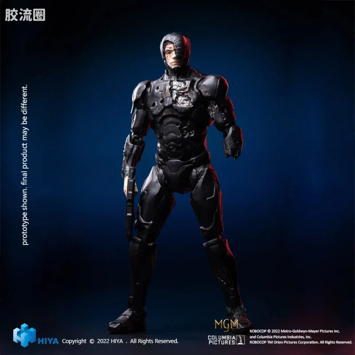 Hiya Toys/海雅 机械战警 14年电影 机械战警 机械战警(战损版) - 图片