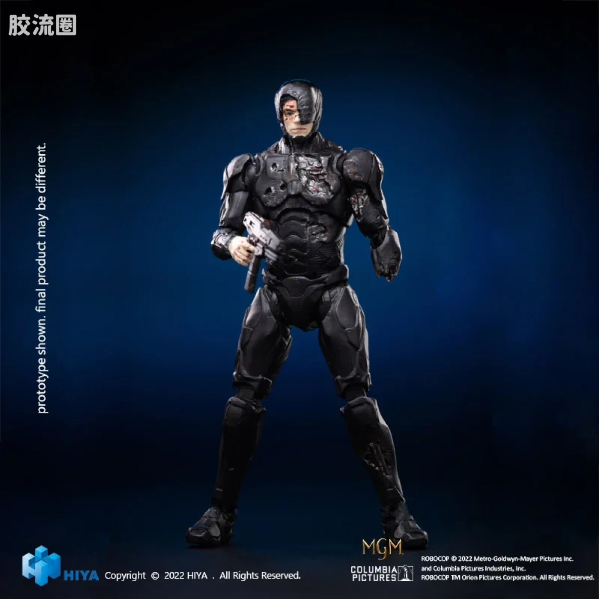 Hiya Toys/海雅 机械战警 14年电影 机械战警 机械战警(战损版) - 图片
